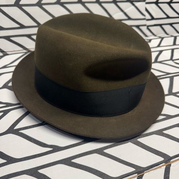 Dobb’s Wool Felt Fedora Hat- Like New Condition - Picture 3 of 10